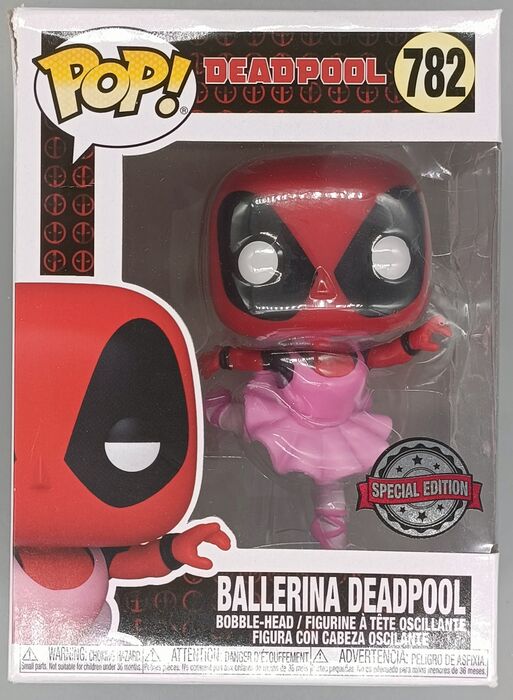 782 Ballerina Deadpool - Marvel - Box Damaged Funko POP Funko