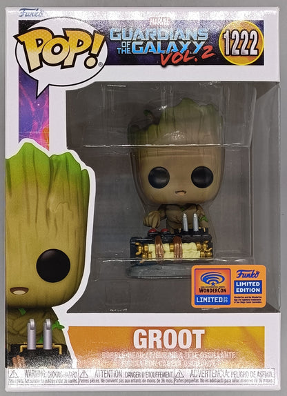 1222 WC Groot (Pushing Button) Marvel GotG 2 2023 Con Funko POP Funko