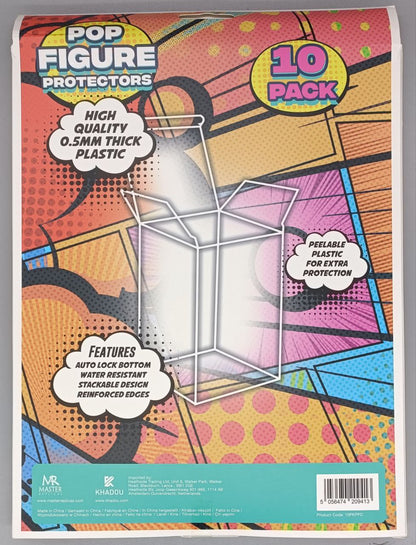 Funko POP Protectors 0.5mm Strong Thickness - 10 Pack