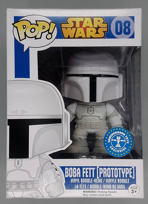08 Boba Fett (Prototype) - Star Wars - Box Damaged Funko POP Funko