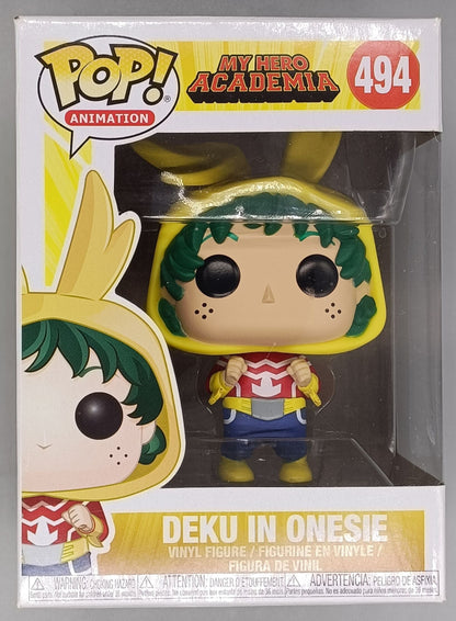 494 Deku in Onesie - My Hero Academia MHA Funko POP - Box Damaged Funko