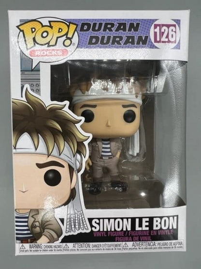 126 Simon Le Bon - Duran Duran - Funko POP - Box Damaged