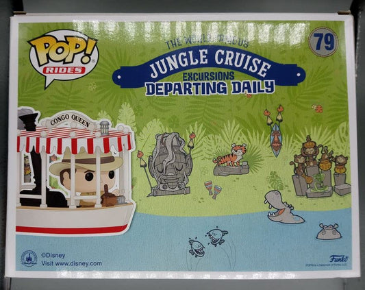 79 Jungle Cruise - Disney Park Rides - Funko POP - Box Damaged