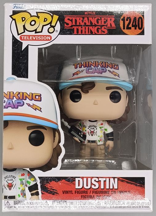 1240 Dustin - Stranger Things - Box Damaged Funko POP Funko
