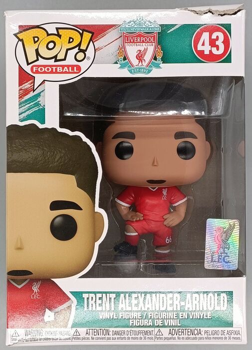 43 Trent Alexander-Arnold - Liverpool FC - Football Box Damaged Funko POP Funko