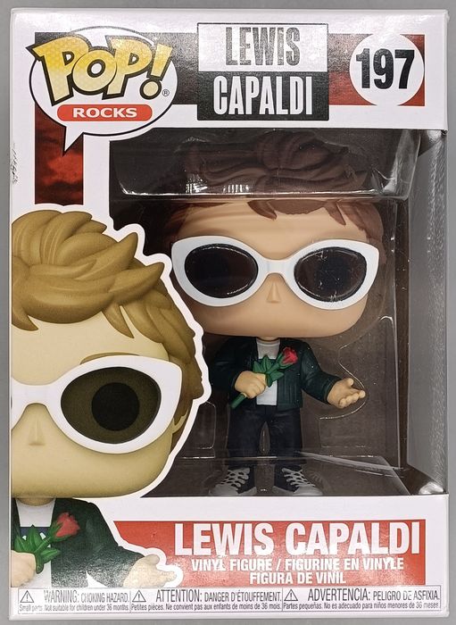197 Lewis Capaldi - Rocks - Box Damaged Funko POP Funko