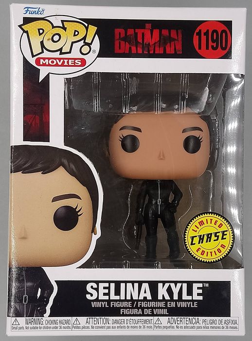1190 Selina Kyle (Unmasked) Chase - DC The Batman Funko POP Funko