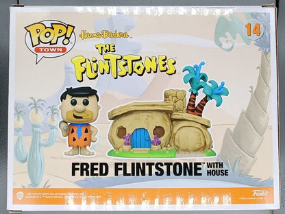 14 Fred Flintstone (with House) Town - Flintstones Funko POP - Box Damaged