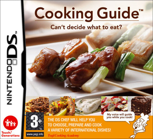 Cooking Guide: Can't Decide What to Eat? for Nintendo DS/3DS - [New] Nintendo