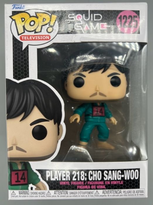 1225 Player 218: Cho Sangwoo - Squid Game - Box Damaged Funko POP