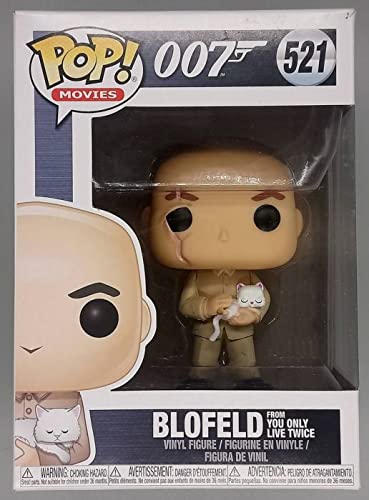 521 Blofeld (from You Only Live Twice) - James Bond Funko POP - Box Damaged