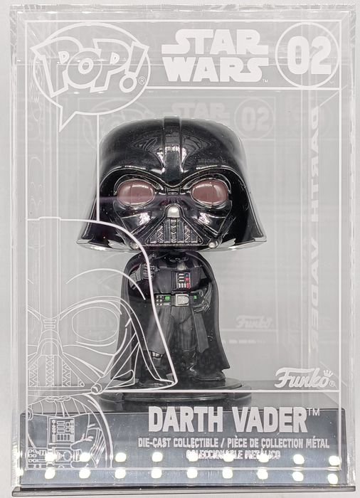 02 Darth Vader - Die Cast - Star Wars Funko POP