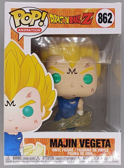 862 Majin Vegeta - Dragon Ball Z - Box Damaged Funko POP Funko