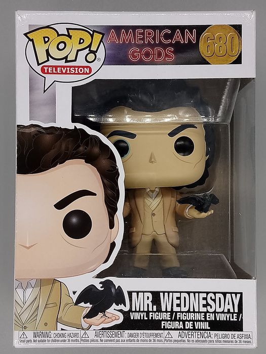 680 Mr. Wednesday - American Gods - Funko POP - Box Damaged Funko