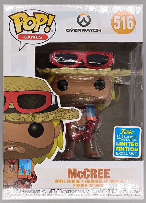 516 McCree (Lifeguard) - Overwatch Funko POP