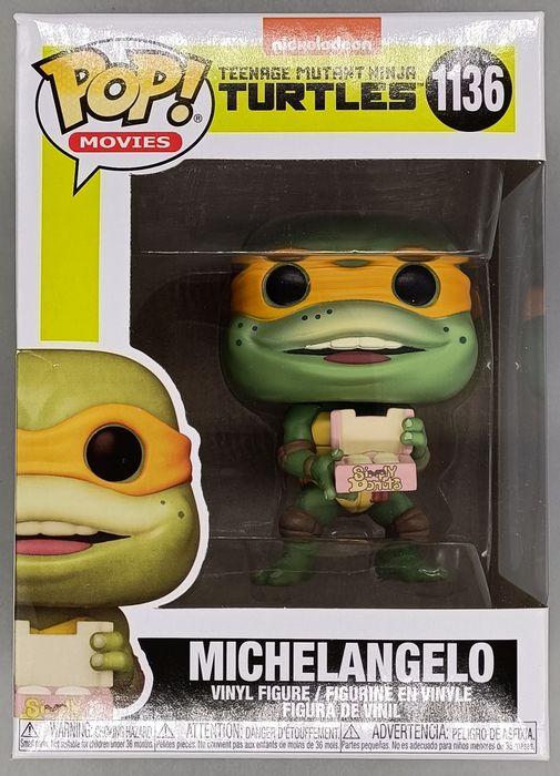 1136 Michelangelo - TMNT 2 - Funko POP - Box Damaged