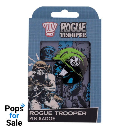 2000 AD Rogue Trooper GI Pin Badge