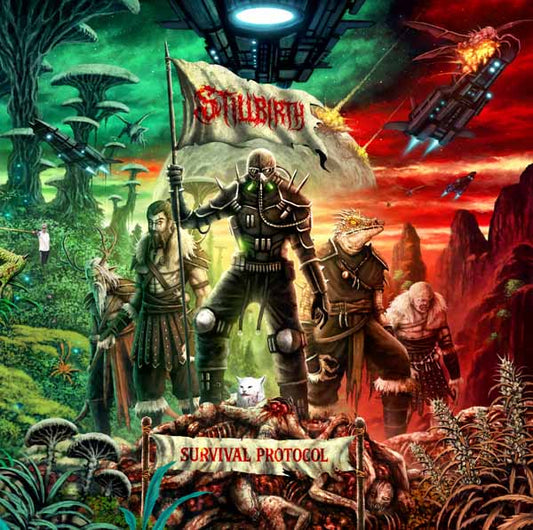 Stillbirth - Survival Protocol (Transparent Lime Vinyl) - Death Metal - LP