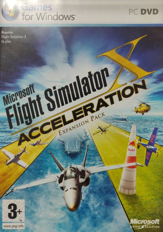 Microsoft Flight Simulator X: Acceleration Expansion Pack  for Windows PC MIcrosoft