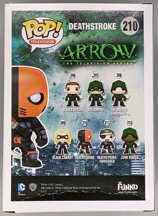 210 Deathstroke - Arrow - Box Damaged Funko POP