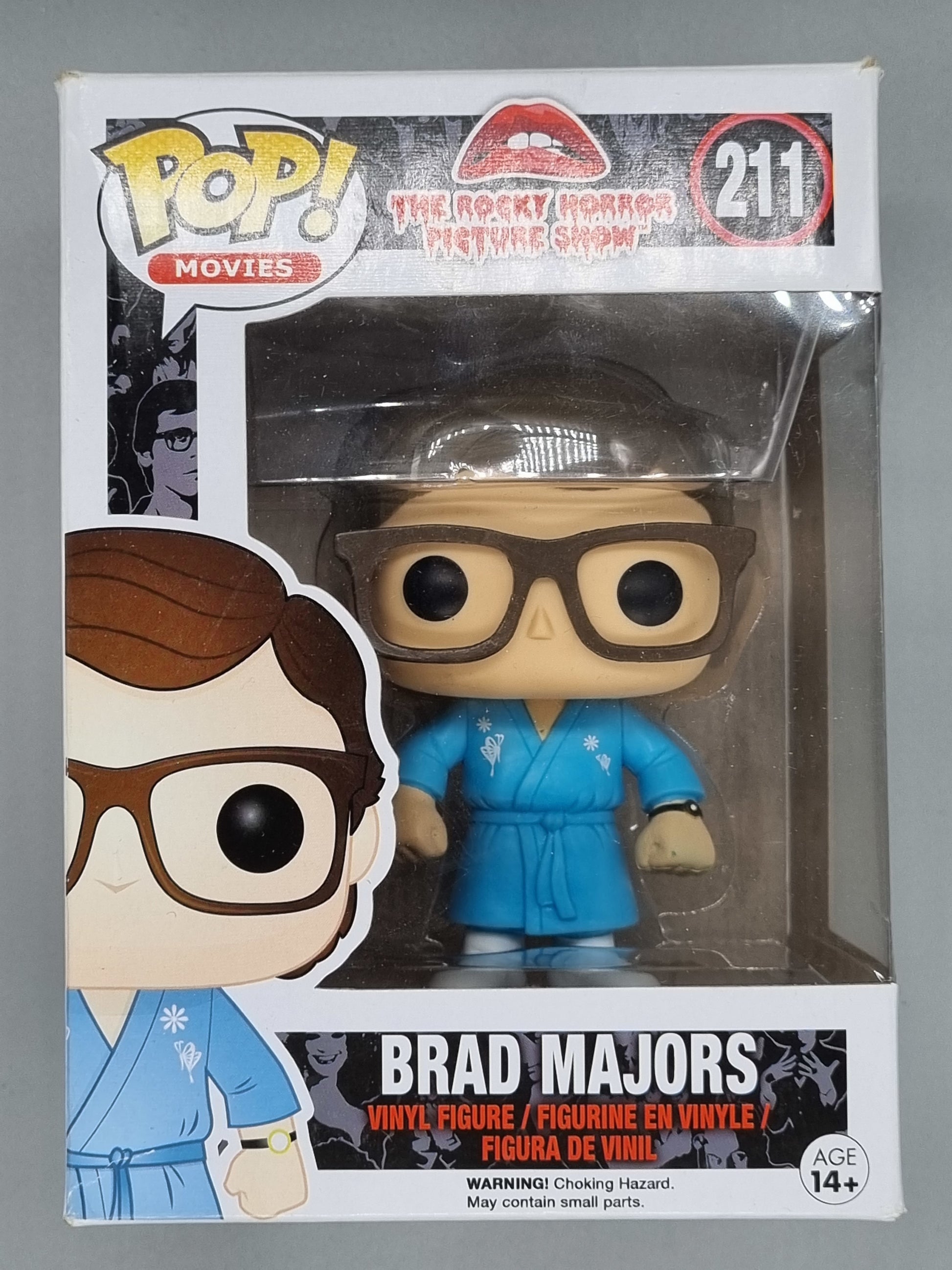 211 Brad Majors - Rocky Horror Picture Show Funko POP (Box Damage)