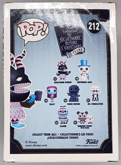 212 Harlequin Demon Disney Nightmare Before Christmas Funko POP (Box Damage)