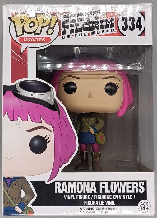 334 Ramona Flowers - Scott Pilgrim vs The World- Funko POP - Box Damaged - FanofThings.co.uk