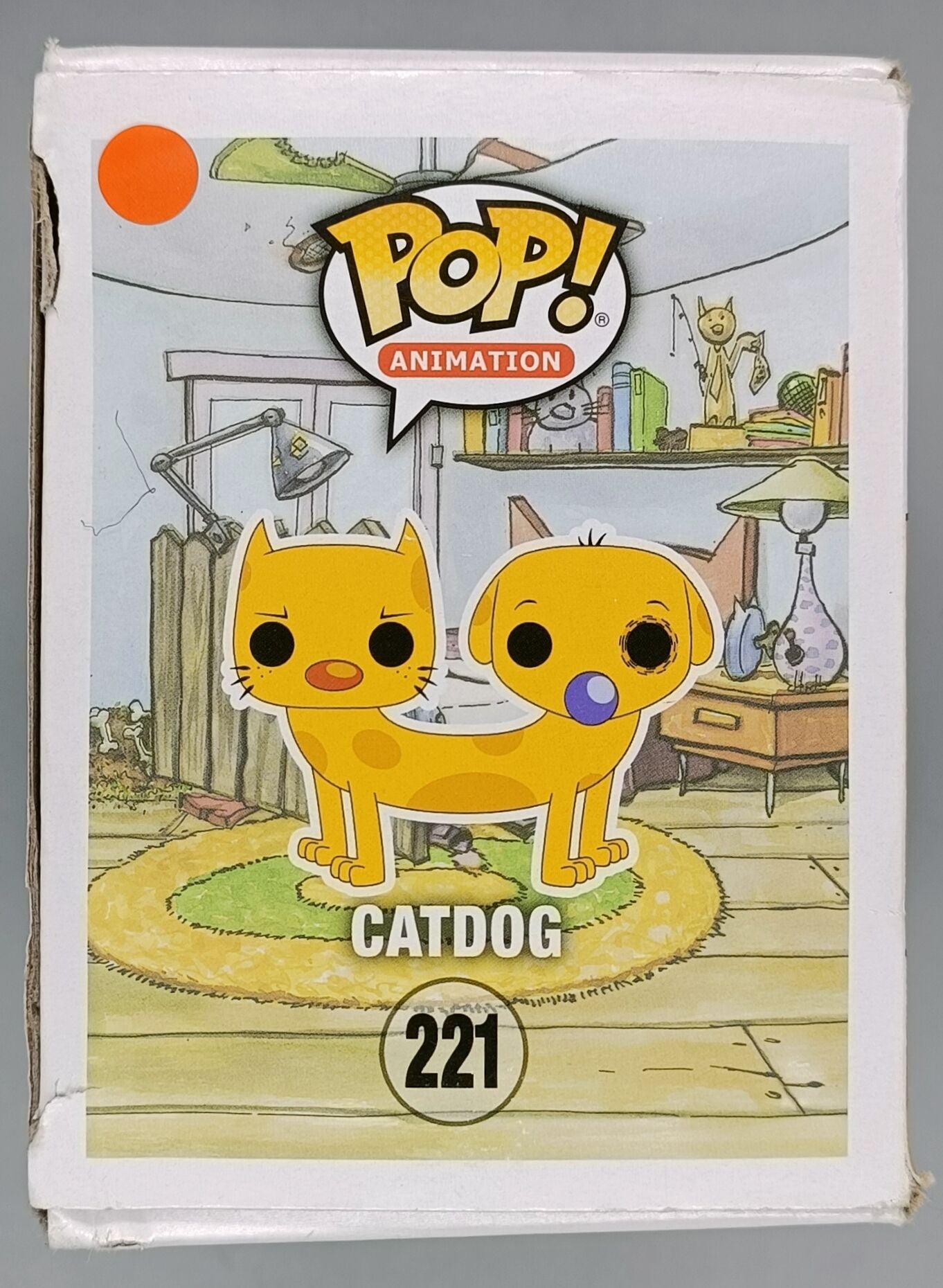 221 Catdog - Nickelodeon Cat Dog Funko POP Box Damaged