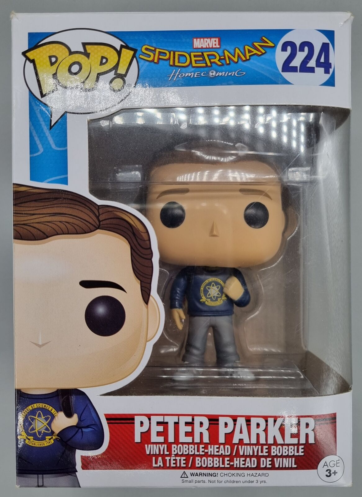 224 Peter Parker - Marvel Spider-Man Homecoming Funko POP
