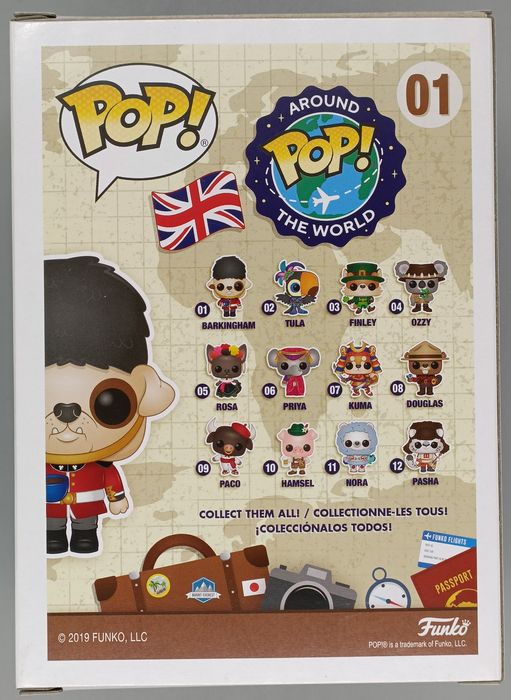 01 Barkingham - Around the World UK Funko POP