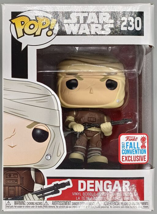 230 Dengar - Star Wars - 2017 Con - Box Damaged Funko POP