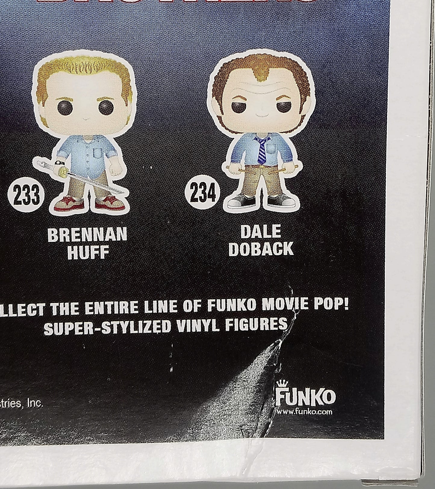 234 Dale Doback - Step Brothers Funko POP (Box Damage)