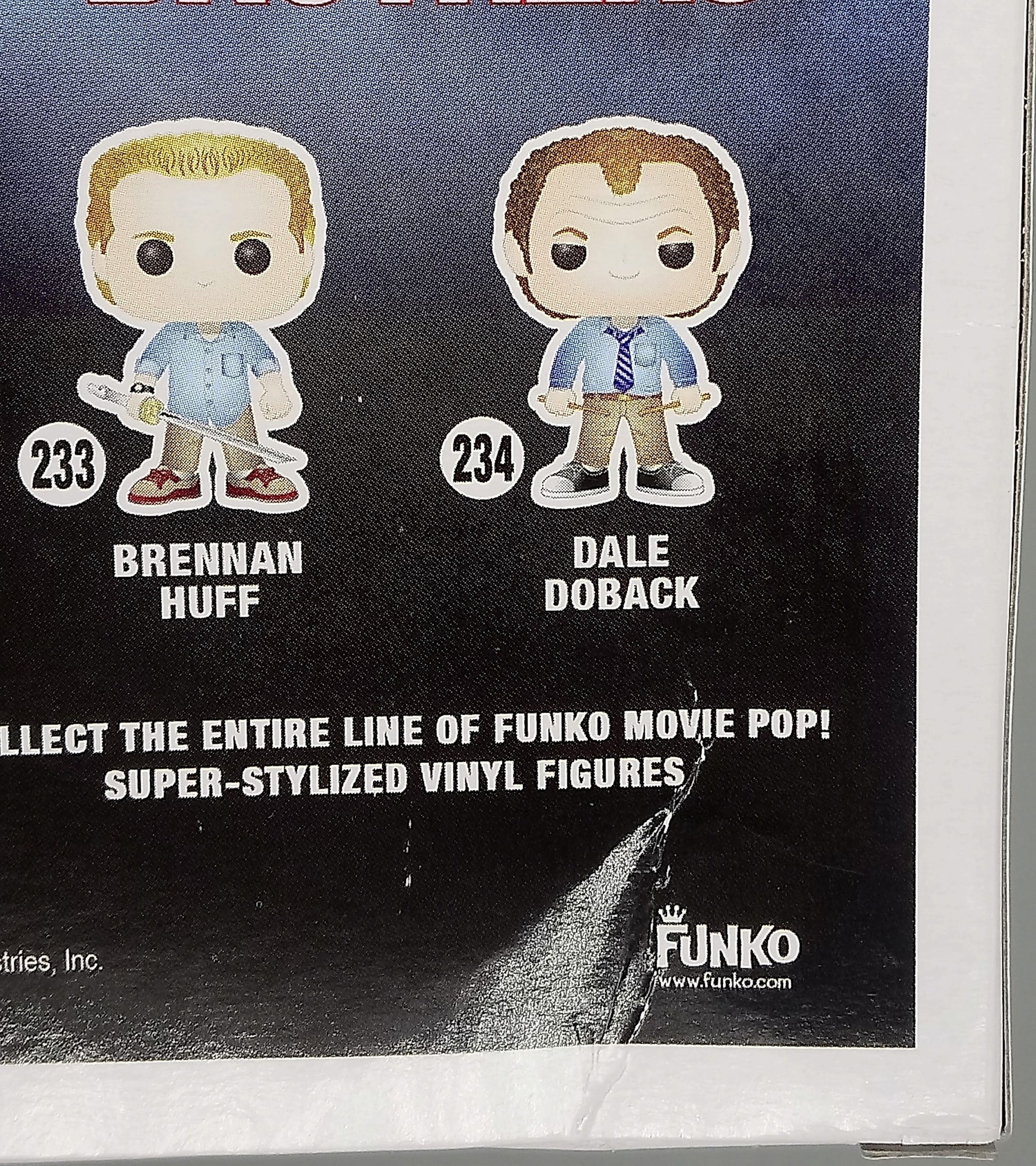 234 Dale Doback - Step Brothers Funko POP (Box Damage)
