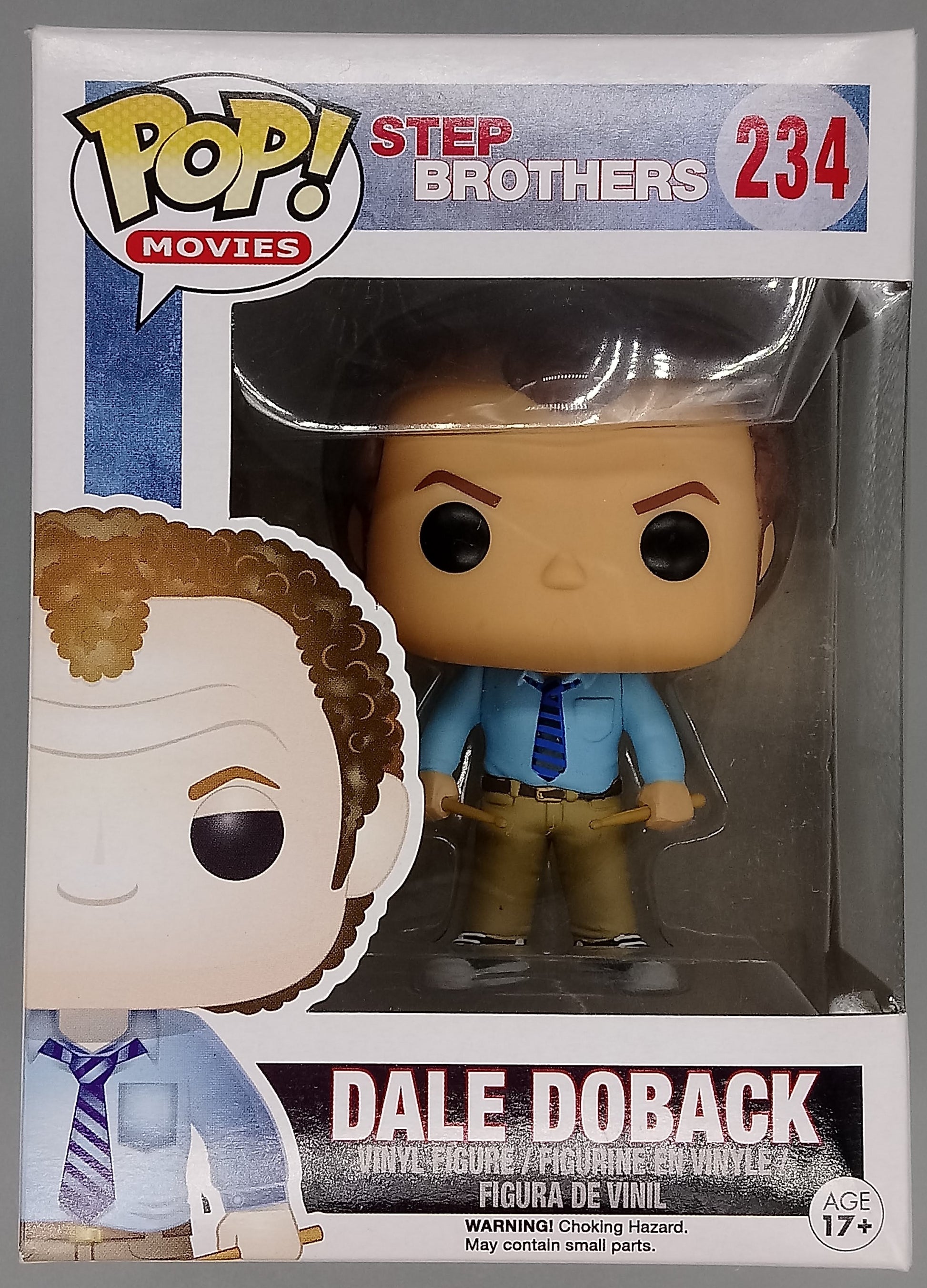 234 Dale Doback - Step Brothers Funko POP (Box Damage)