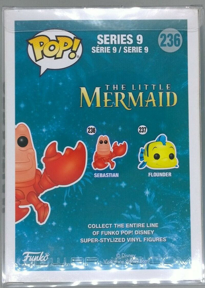 236 Sebastian - Disney - The Little Mermaid Funko POP
