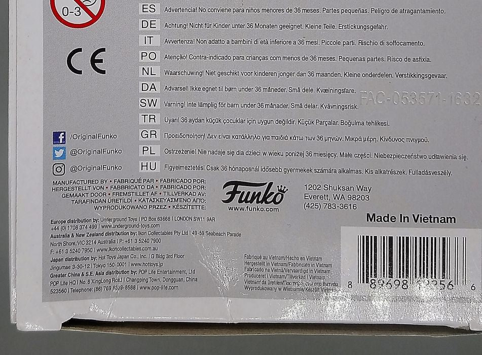 238 Belle (Winter) - Disney Beauty and The Be - Box Damaged Funko POP