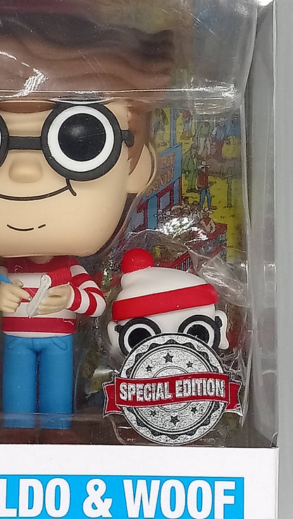 25 Waldo & Woof - Books Funko POP (Box Damage)