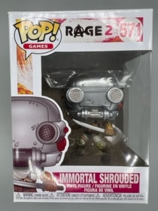 #571 Immortal Shrouded - Rage 2 - Funko POP - Box Damaged
