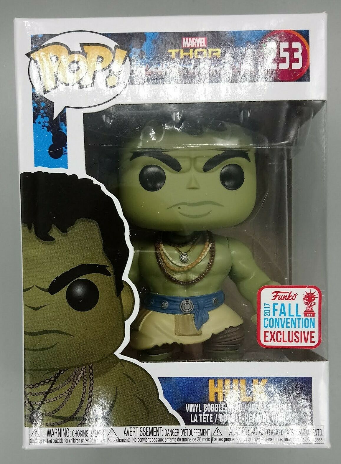 253 Hulk (Casual) - Marvel Thor Ragnorok - 2017 Con Funko POP Funko