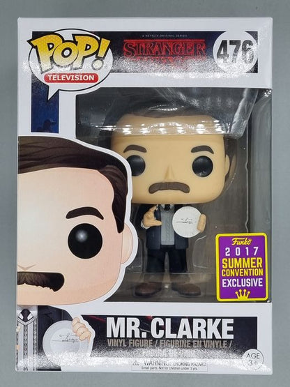 476 Mr. Clarke - Stranger Things - 2017 Con Funko POP