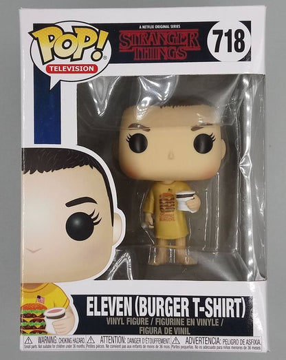 718 Eleven (Burger T-Shirt) - Stranger Things - Box Damaged Funko POP Funko