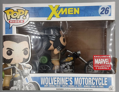 26 Wolverine's Motorcycle - X-Men Marvel Collector Corps Funko POP Funko