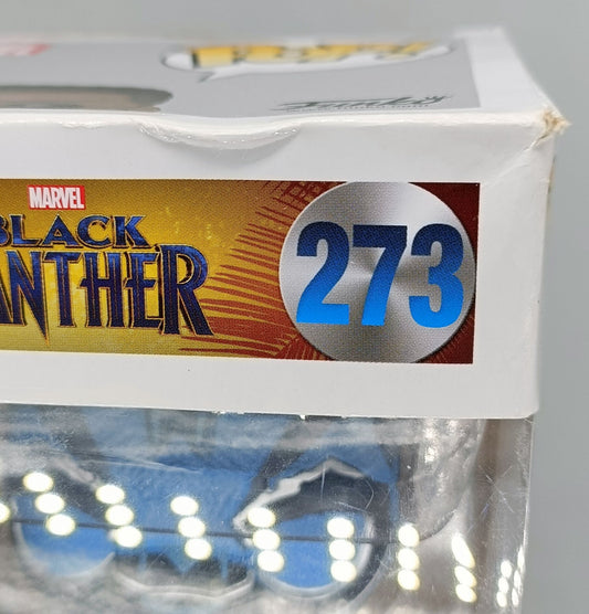 273 Black Panther - Glow - Marvel Black Panther Funko POP (Box Damage)
