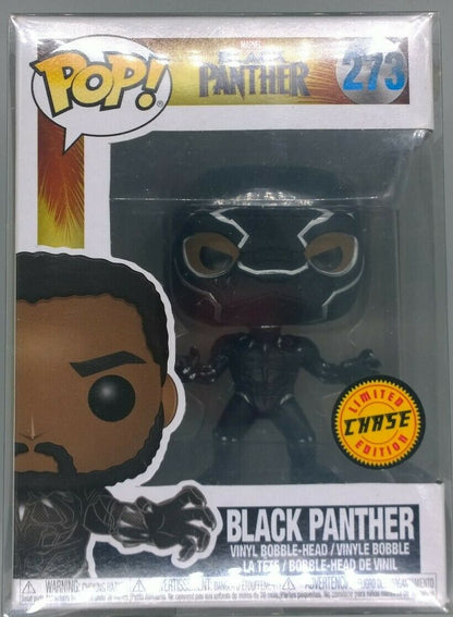 273 Black Panther (Masked) Chase Ed - Marvel Black Panther Funko POP Funko
