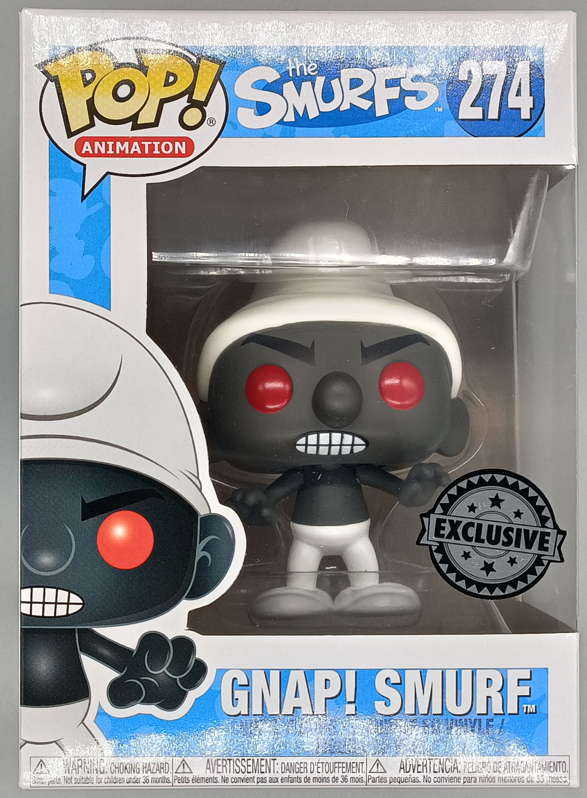 274 GNAP! Smurf (Black) - The Smurfs Funko POP