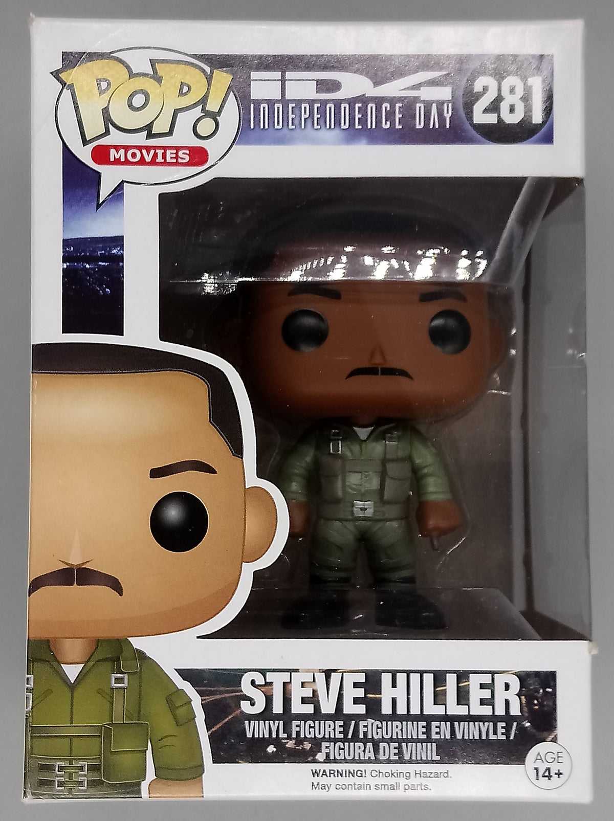 281 Steve Hiller - Independence Day Funko POP (Damaged Box)