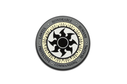 Pinfinity AR Pin: White Mana Crest - Magic the Gathering PFMTG008 Pin
