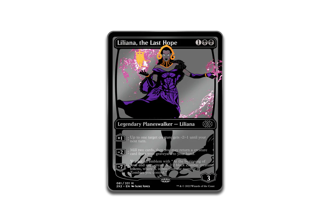 Pinfinity AR Pin: Limited Edition Liliana the Last Hope - Magic the Gathering PMTG055 Pin