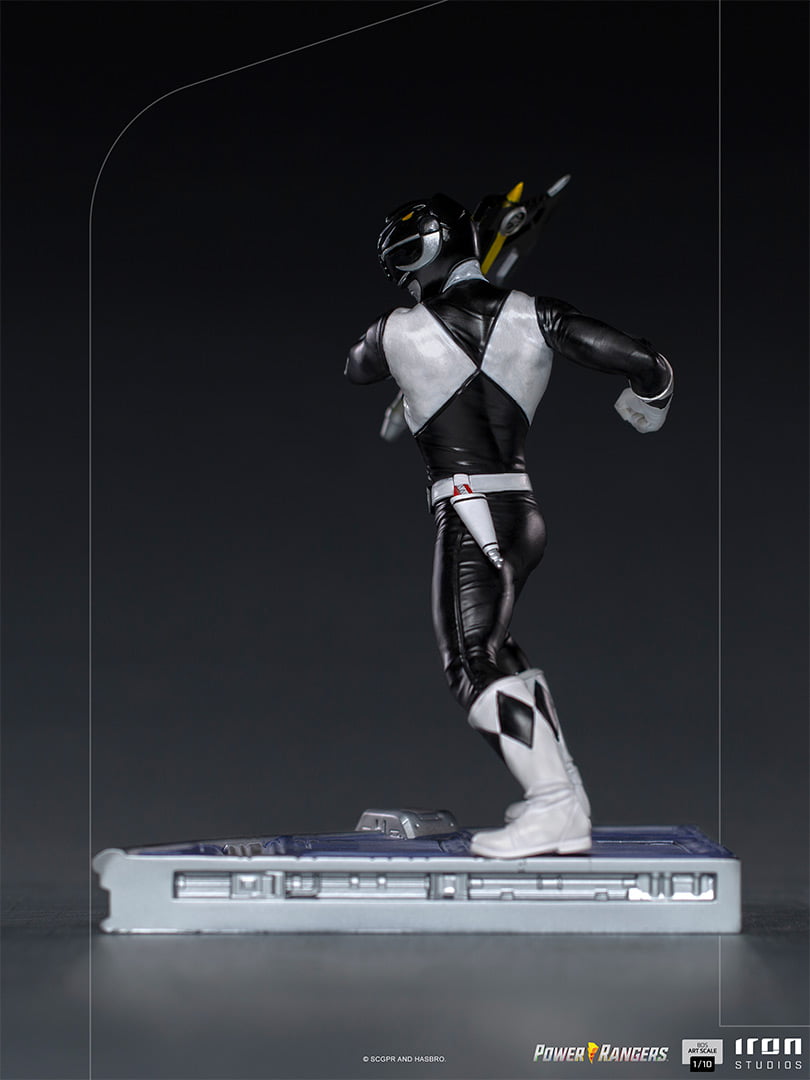 Scale Figure 1/10 Black Ranger - Mighty Morphin Power Rangers Scale Figures