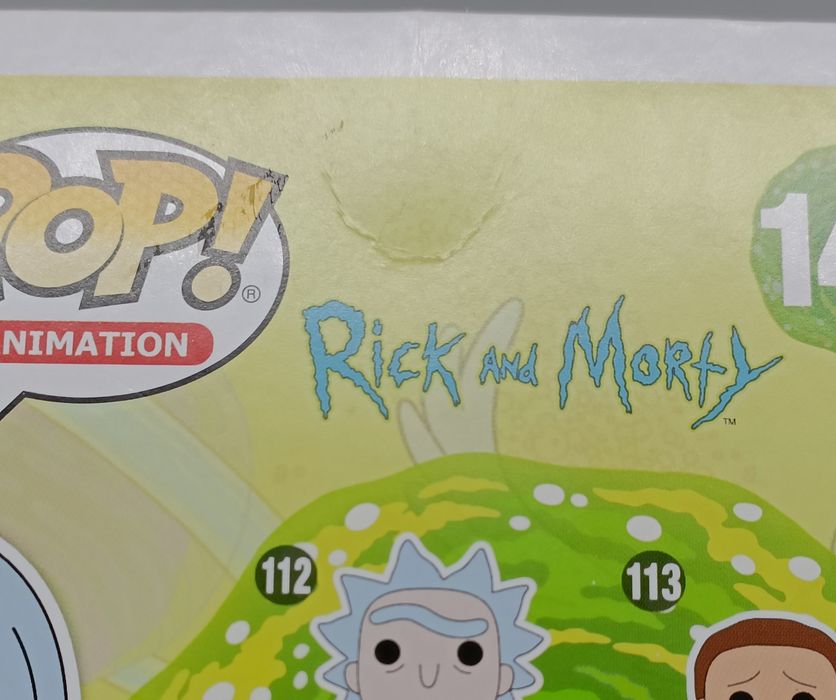 140 Doofus Rick - Rick and Morty - Box Damaged Funko POP